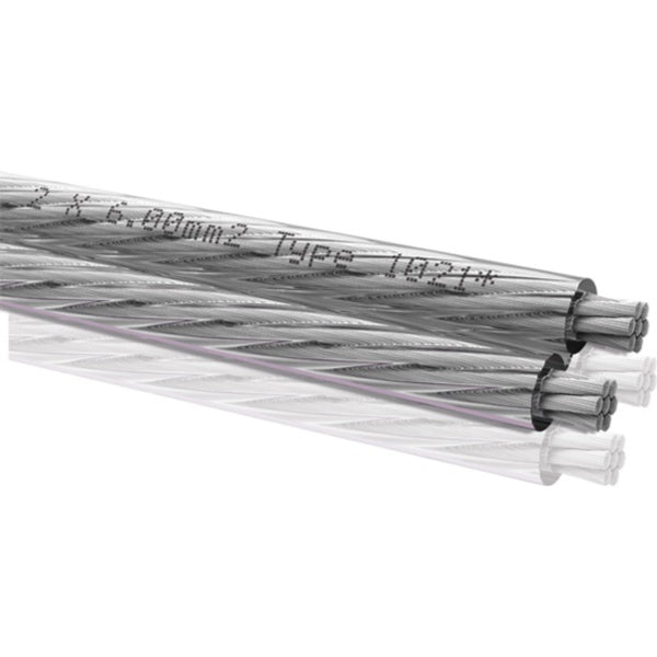 Oehlbach Silverline 60 Gümüş Kaplı Hoparlör Kablosu (Metrelik)
