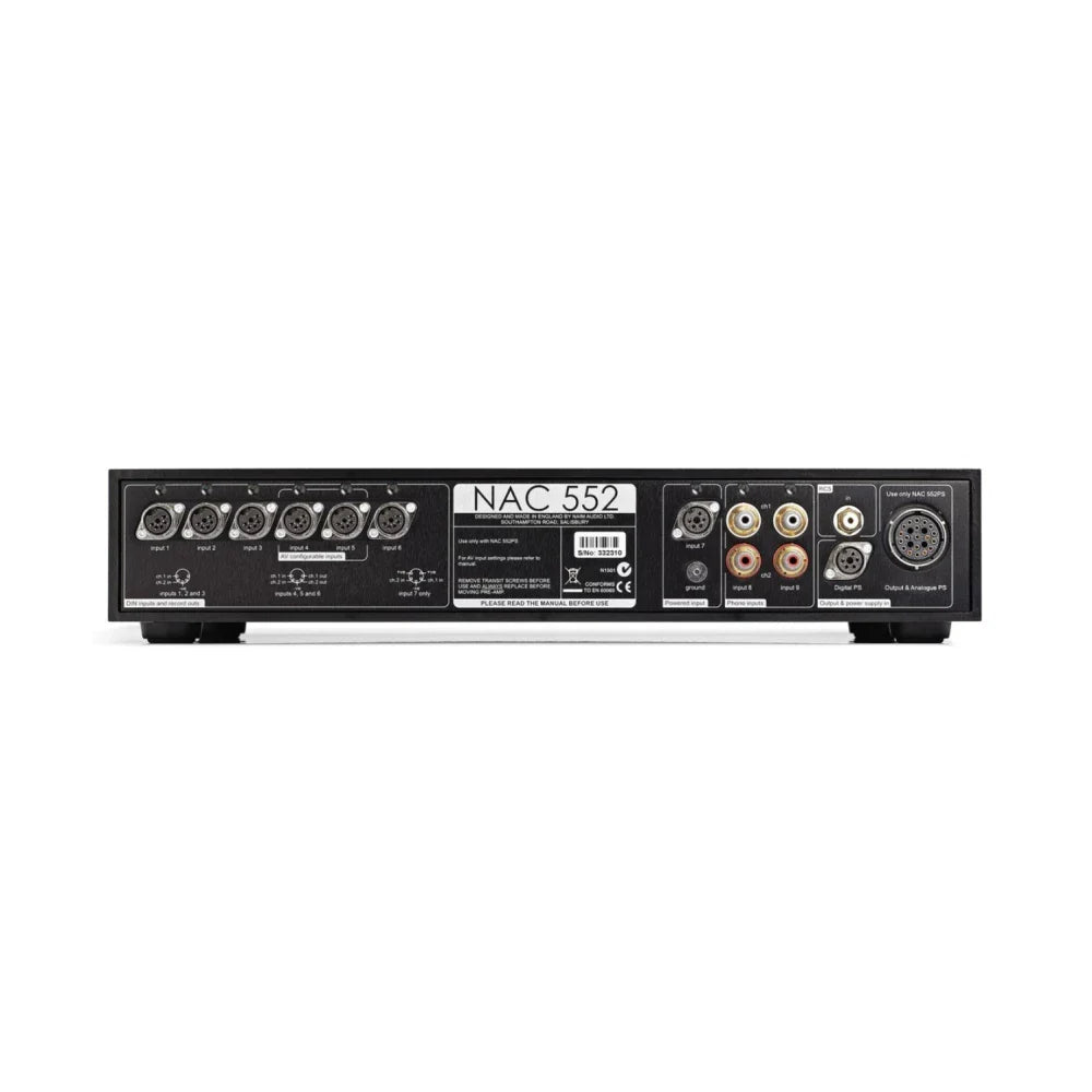 Naim NAC 552 Beyaz LED Pre-Amplifikatör