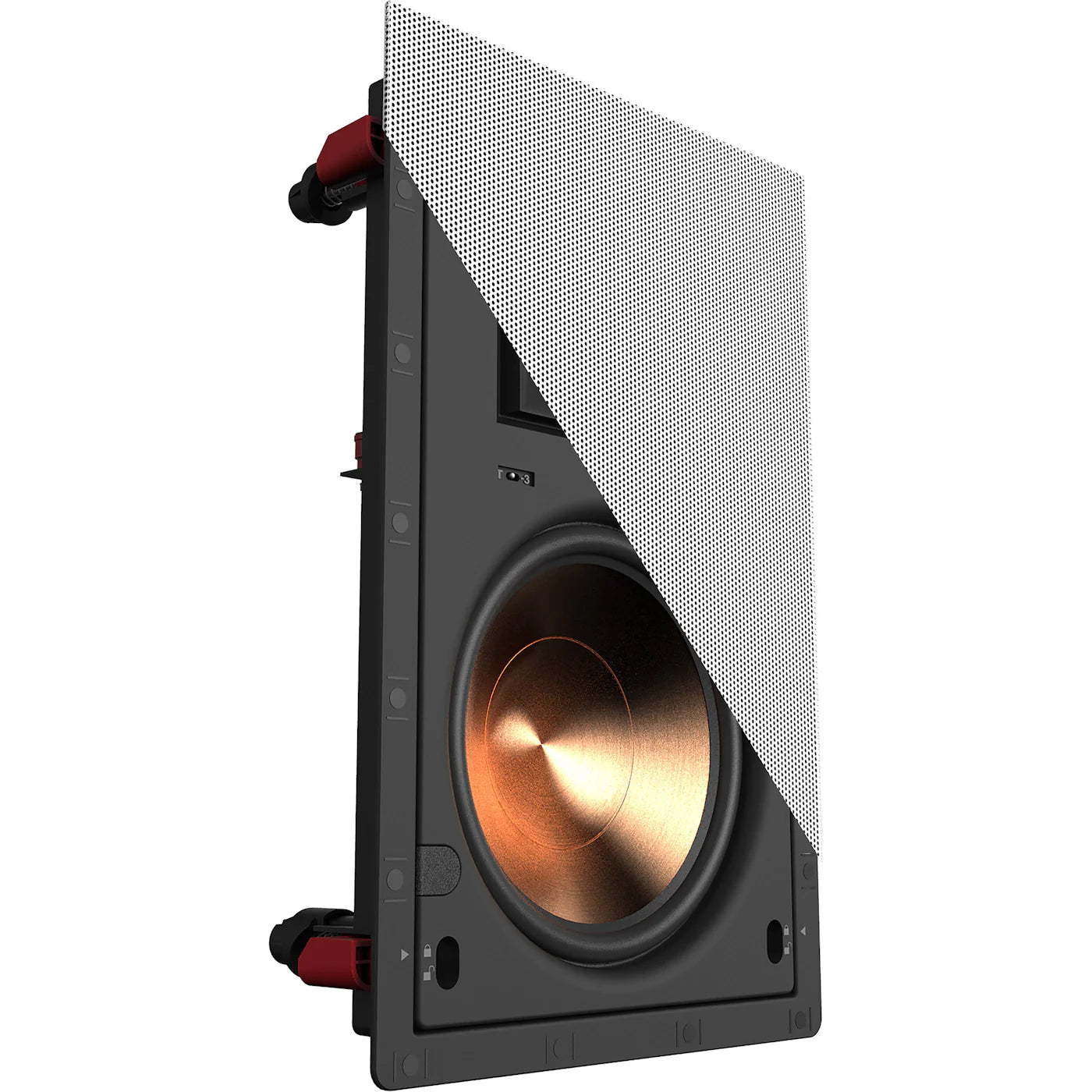 Klipsch PRO-18-RW Duvar İçi Kasasız Hoparlör Beyaz Yuvarlak Dikdörtgen - Tek