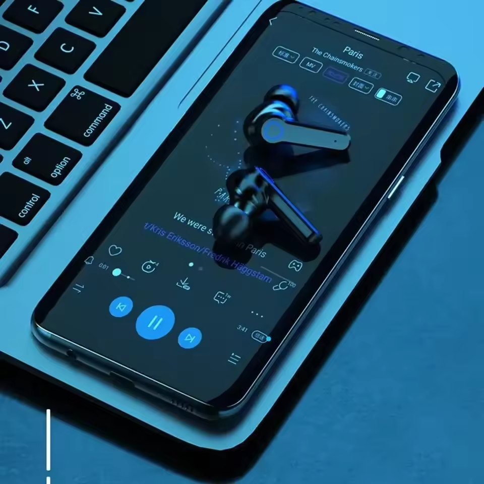 Orijinal M19 Bluetooth Kulaklık – Kablosuz Spor Kulaklık, Akıllı Dokunmatik LED Ekran, Ayna Depo ve Şarj Hazinesi