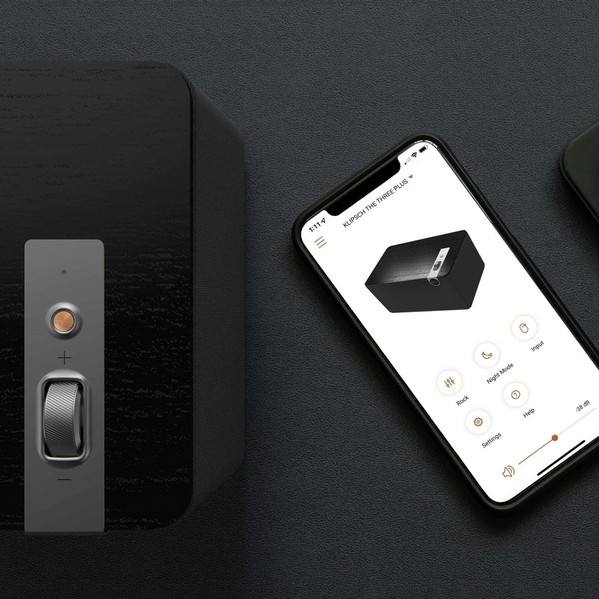 Klipsch The Three Plus - Bluetooth Aktif Hoparlör Tek