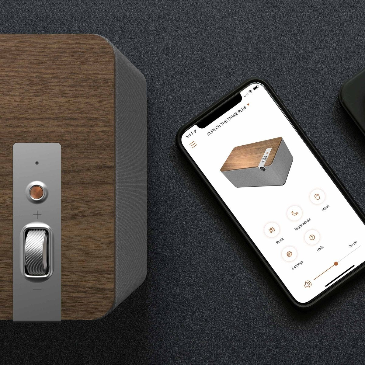 Klipsch The Three Plus - Bluetooth Aktif Hoparlör Tek