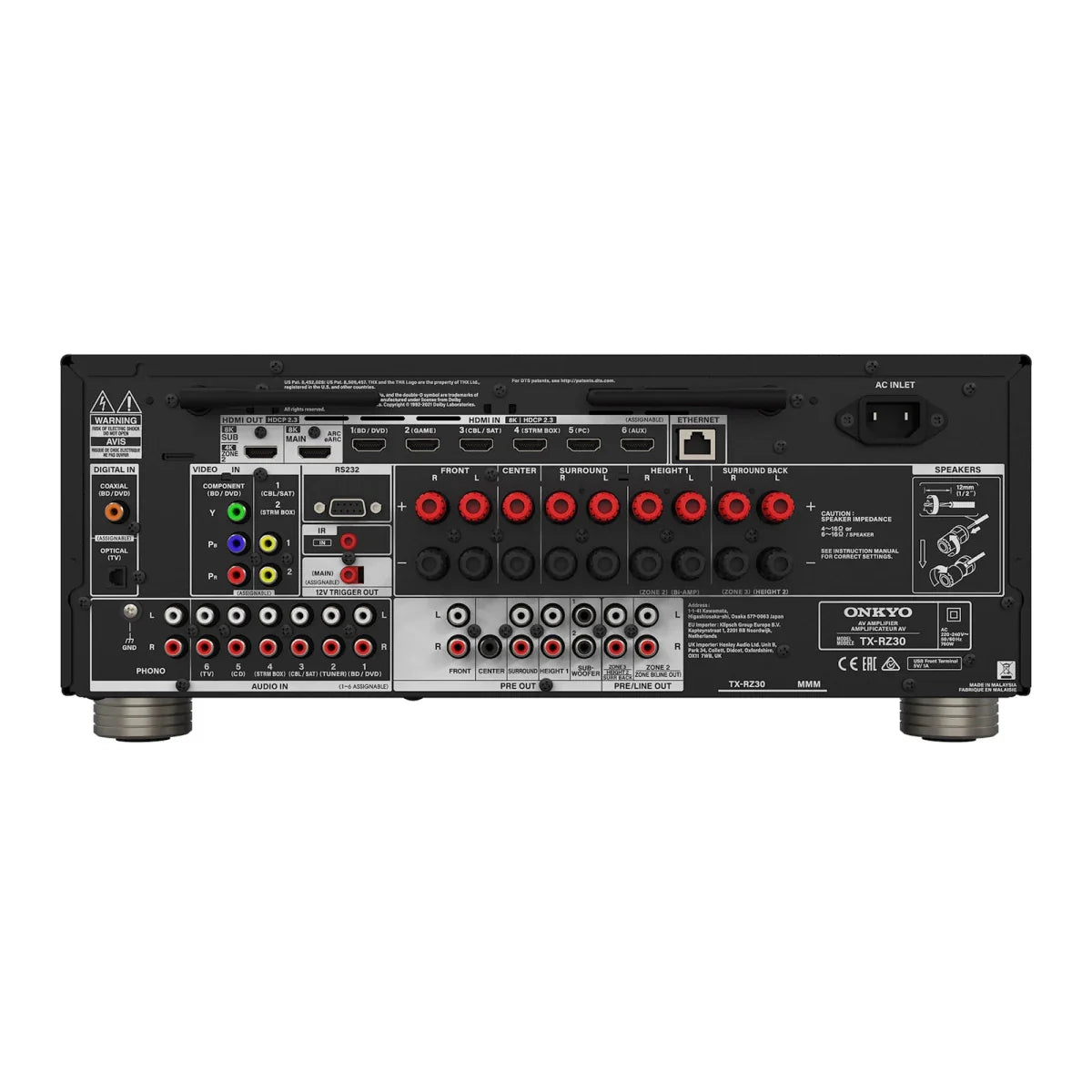 Onkyo TX-RZ30 9.2 Kanal AV Receiver
