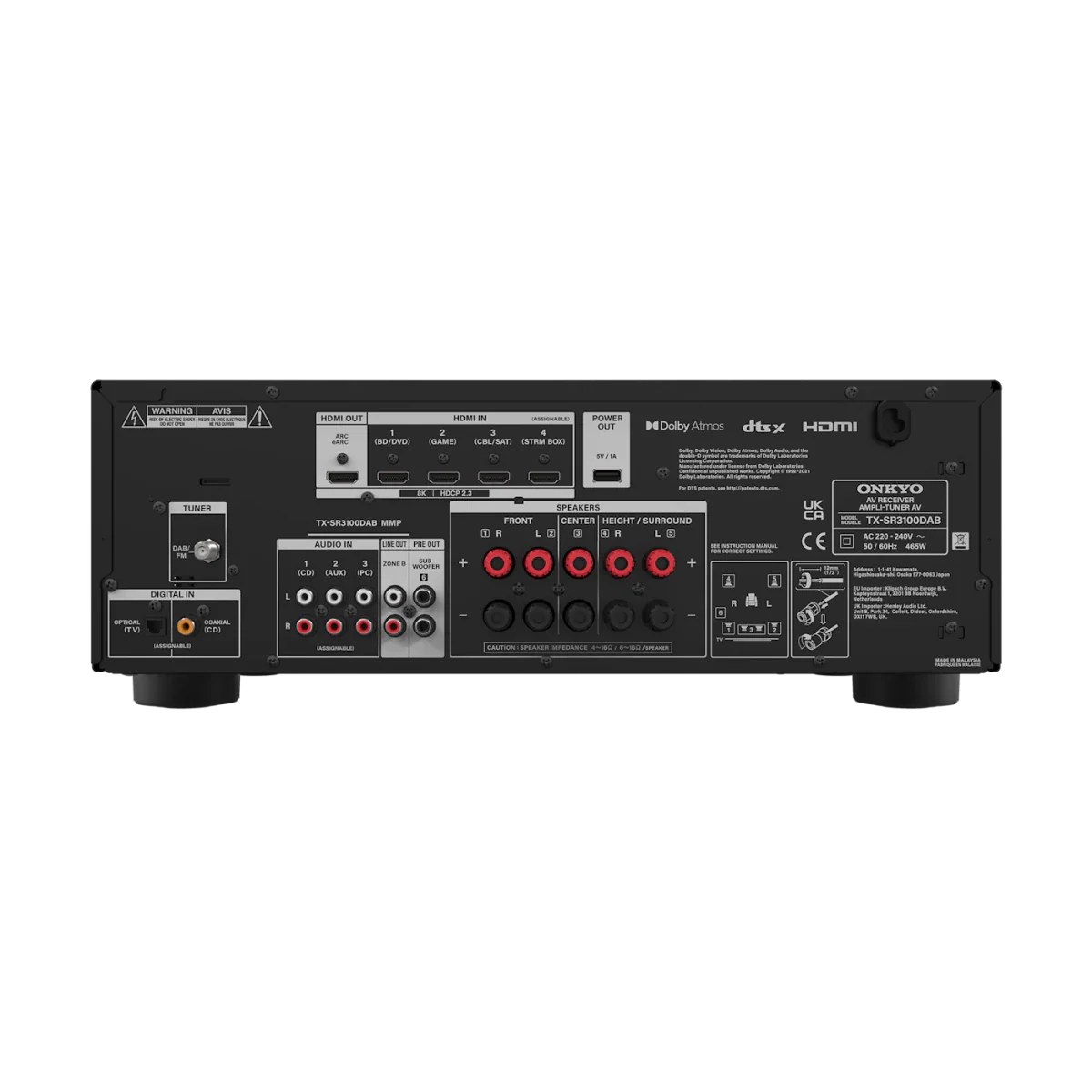 Onkyo TX-SR3100 5.2 Kanal AV Receiver