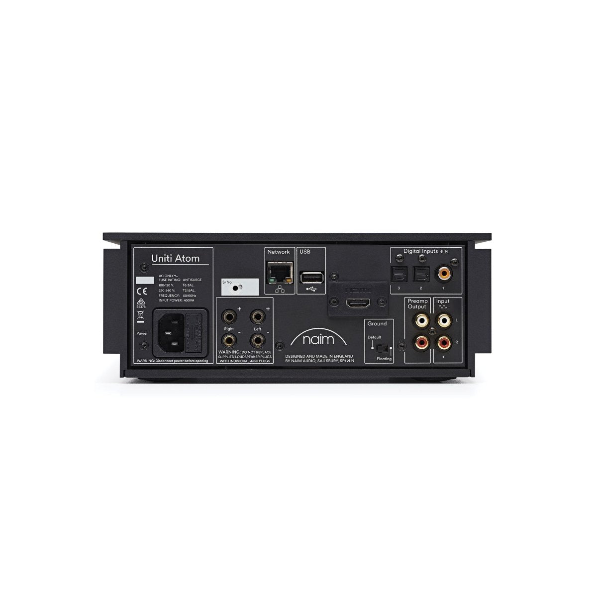 Naim Audio Uniti Atom HDMI High-End Hoparlör Amplifikatörü
