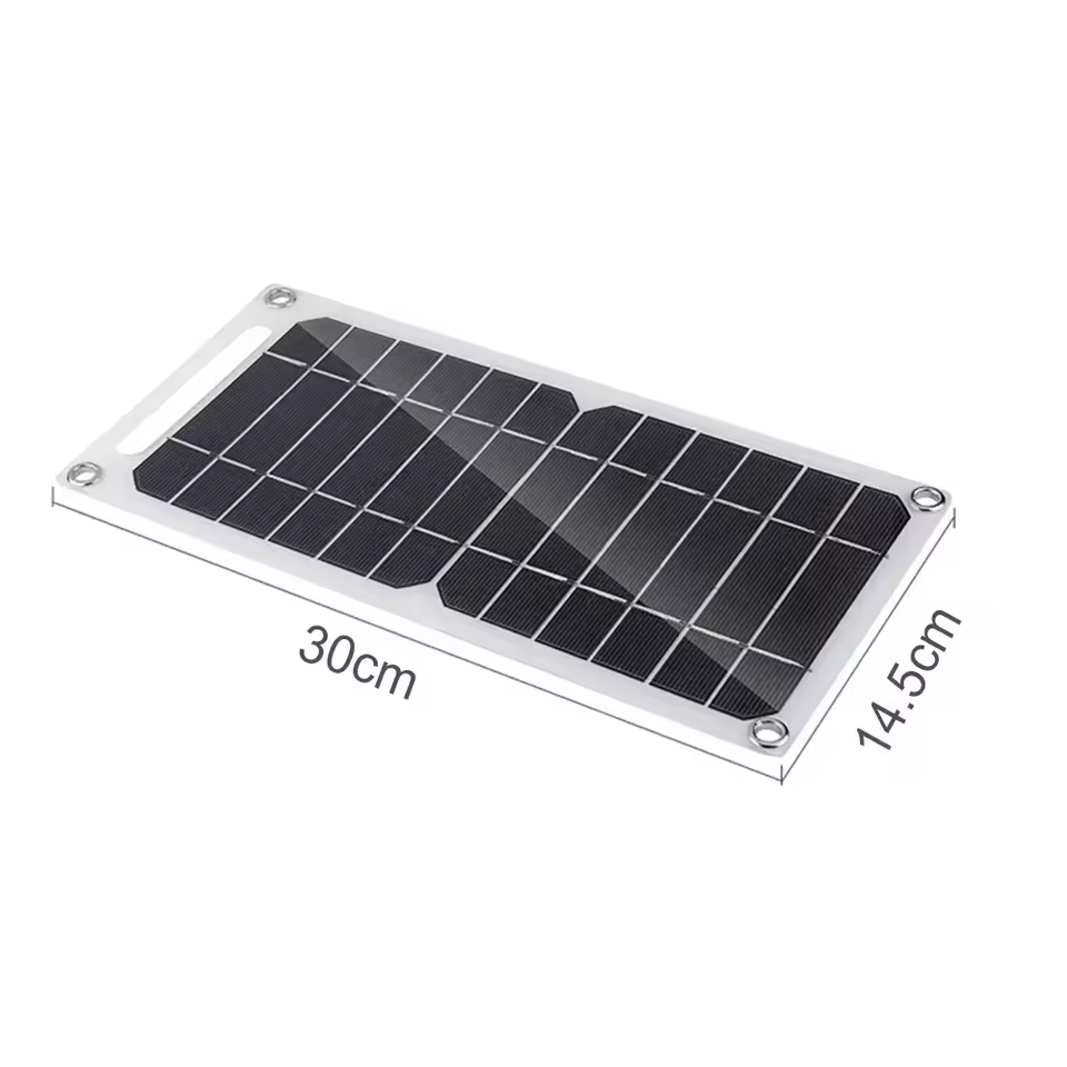 35W SunPower Taşınabilir Güneş Paneli – 5V Güneş Plakası, USB Güvenli ve Stabilize Şarj Cihazı, Power Bank, Telefon, Açık Hava, Kamp, Ev ve RV İçin