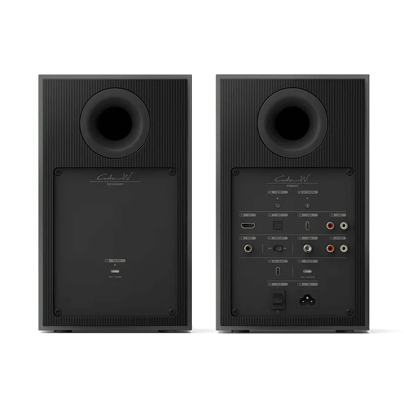 KEF Coda W Kablosuz Raf Tipi Aktif Hoparlör