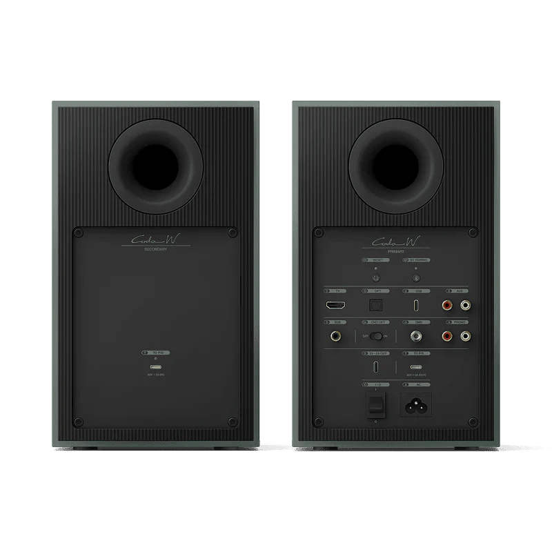 KEF Coda W Kablosuz Raf Tipi Aktif Hoparlör