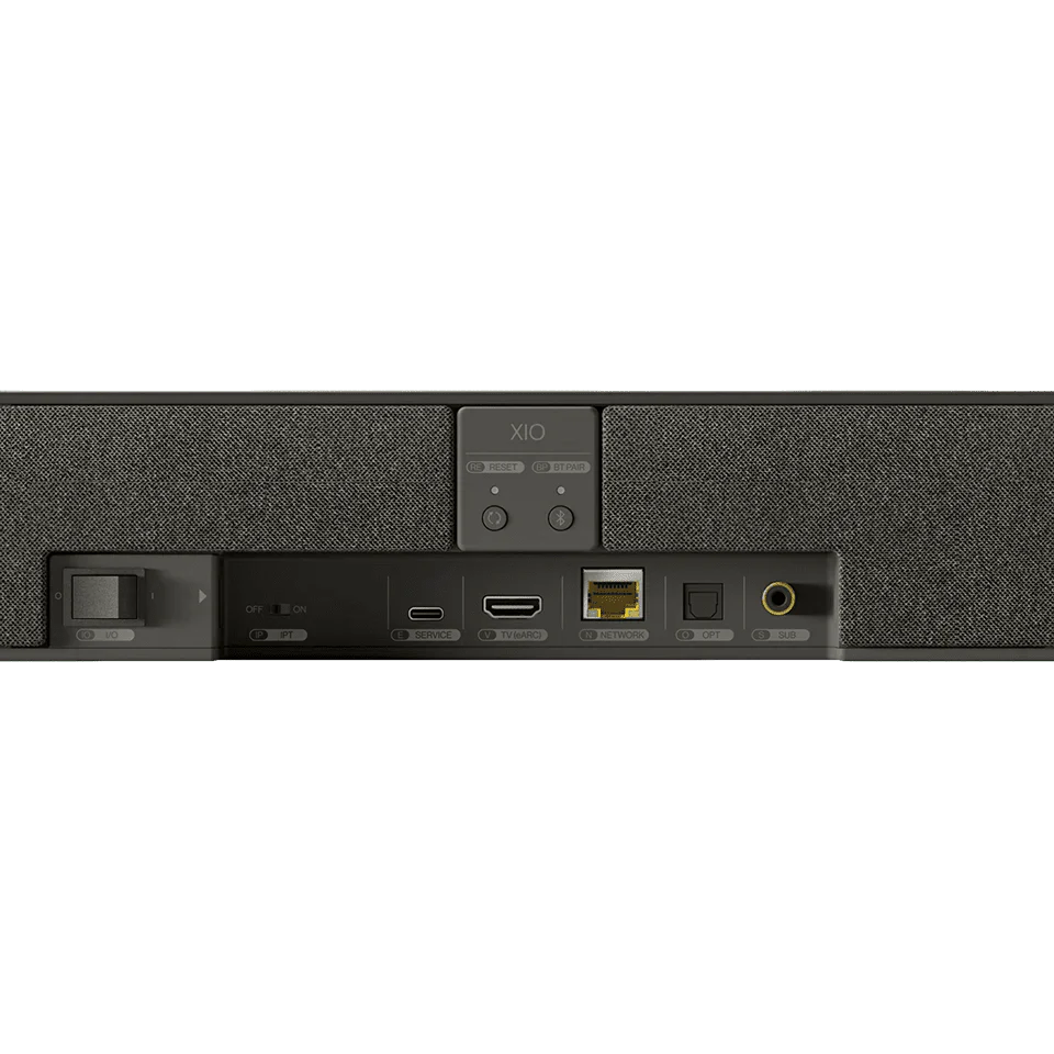 KEF XIO High-End Dolby Atmos 5.1.2 Soundbar
