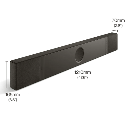 KEF XIO High-End Dolby Atmos 5.1.2 Soundbar