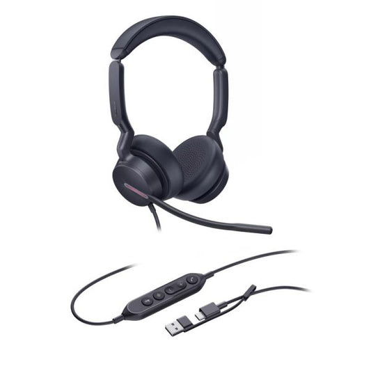 Yealink UH46 Çift Taraflı UC Kulaklık (USB-C/A)